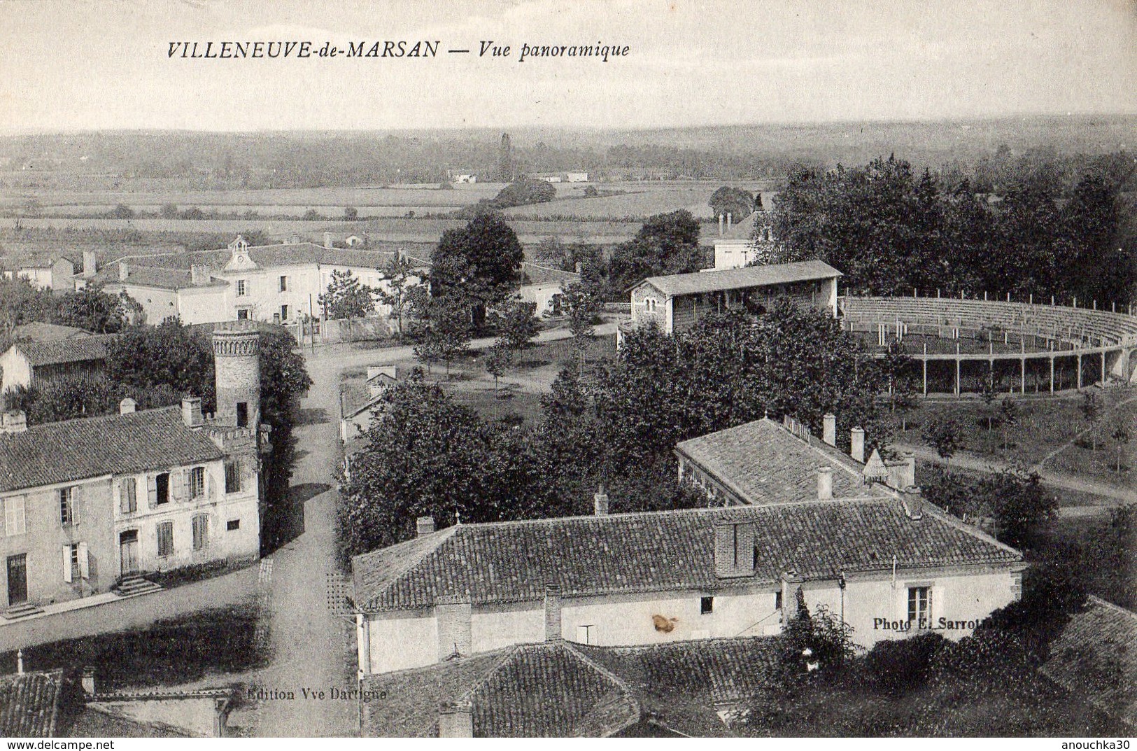 40  VILLENEUVE DE MARSAN -VUE PANORAMIQUE - Villeneuve De Marsan