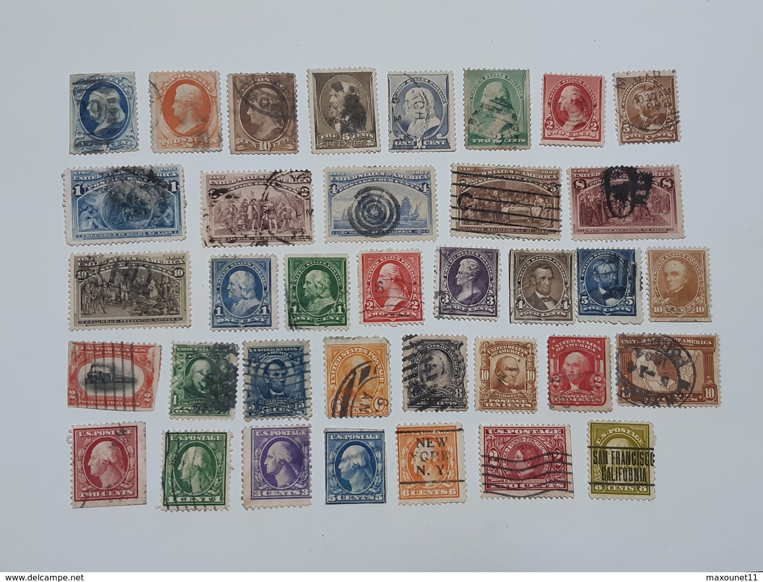 Collection De 36 Timbres Des Etats-Unis ... Lot1273B . - Collezioni & Lotti