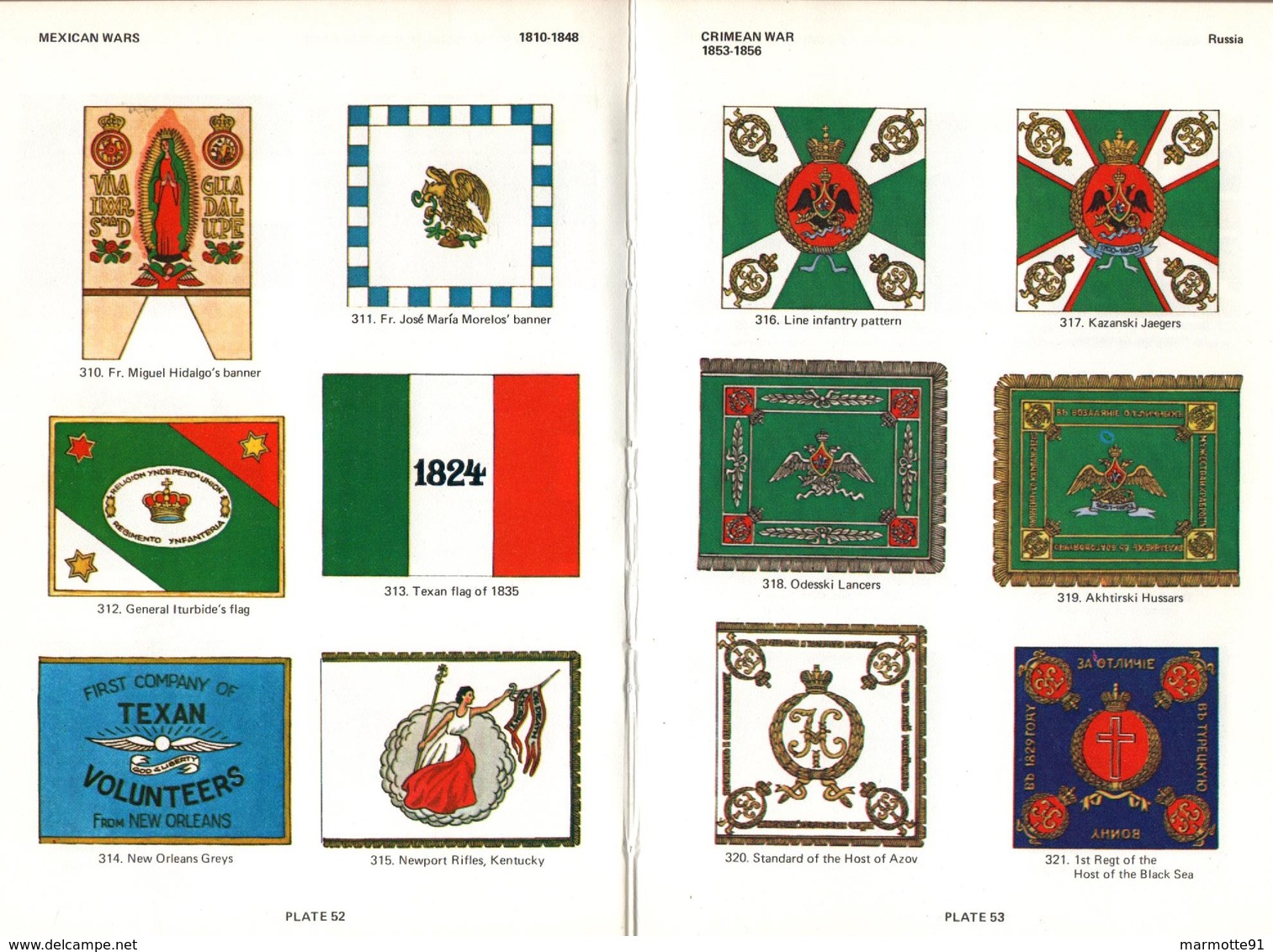 MILITARY FLAGS OF THE WORLD 1618 1900 DRAPEAUX MILITAIRES DU MONDE - English