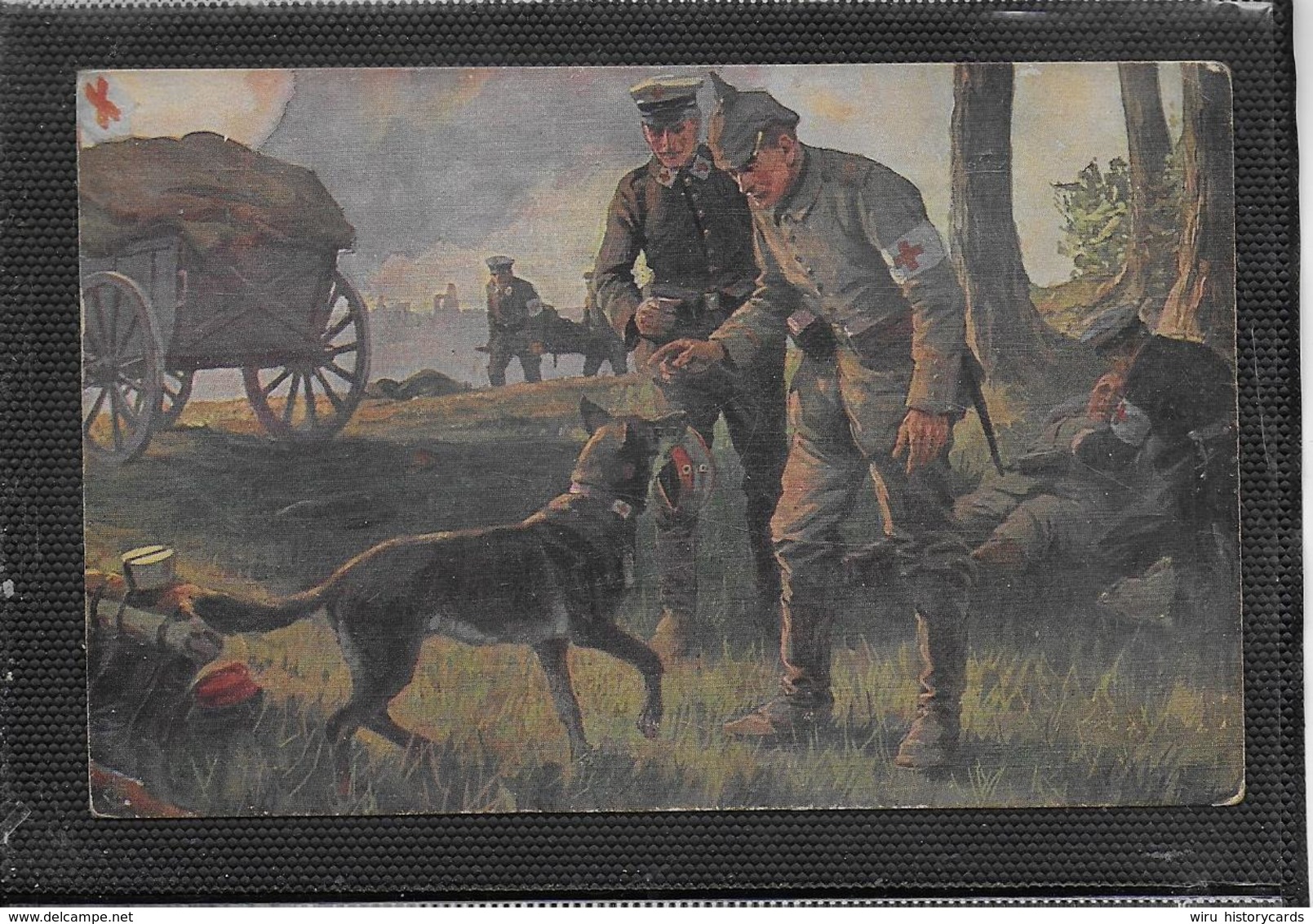 AK 0406  Ein Treuer Helfer - Wohlfahrtskarte Um 1917 - Manöver