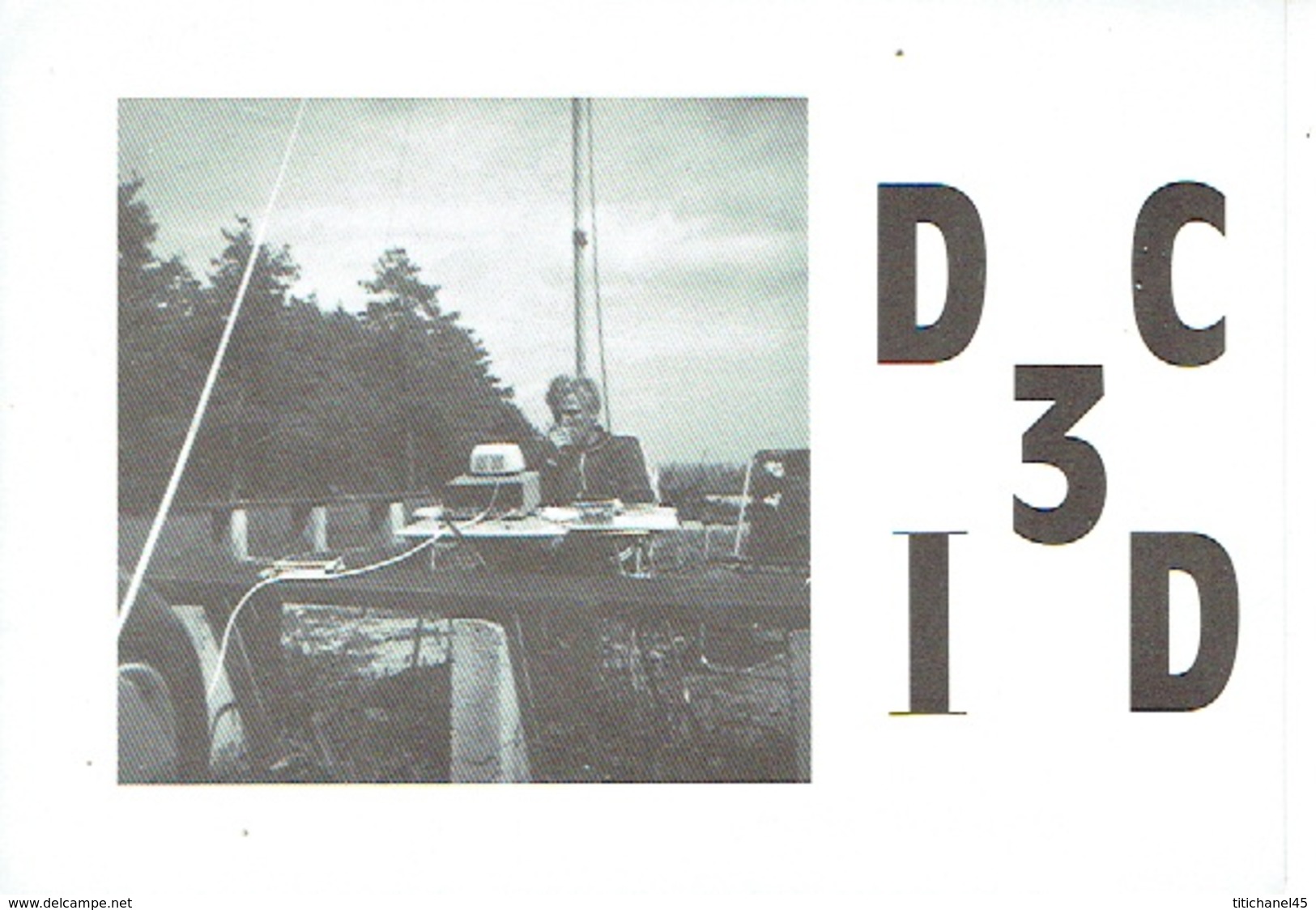 QSL - GERMANY - DC3ID - VOLKMAR RIES - NIKLASHAUSEN -  1974 - Radio-amateur