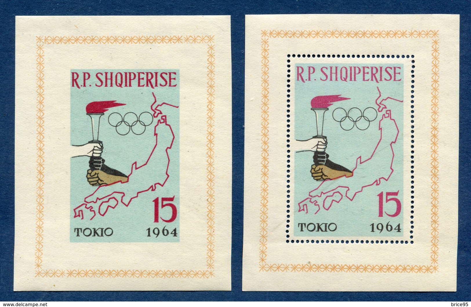 Albanie - YT Bloc N° - Neuf Sans Charnière - Jeux Olympique - 1964 - Albanie