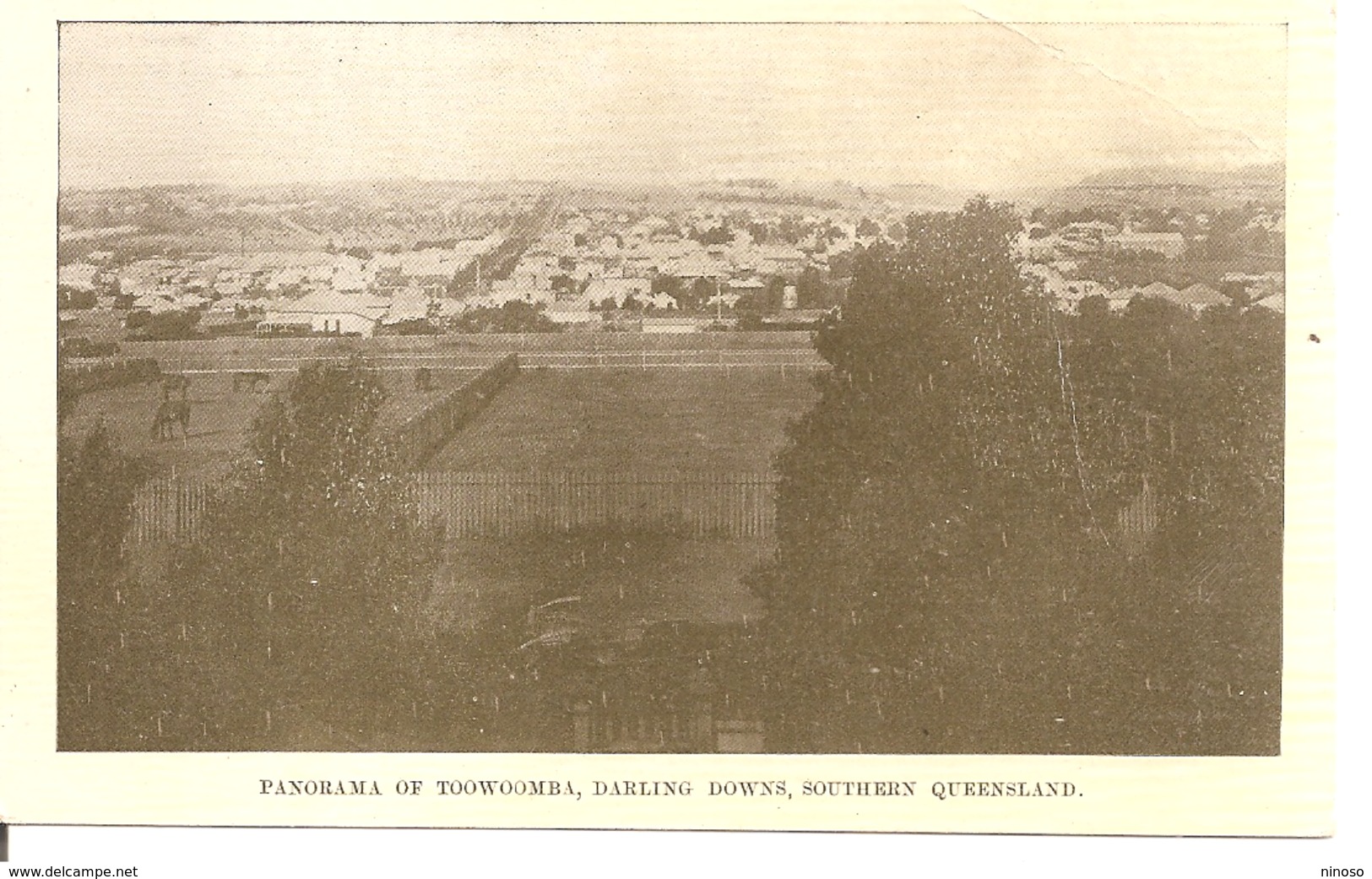 TOOWOOMBA, DARLING DOWNS,SOUTHERN QUEENSLAND  -  1908 - Towoomba / Darling Downs