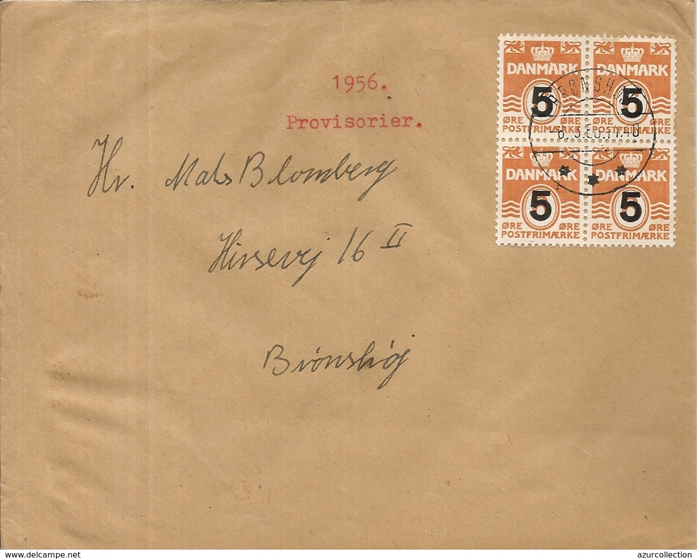 LETTRE DE 1955 . PROVISORIER - Franking Machines (EMA)