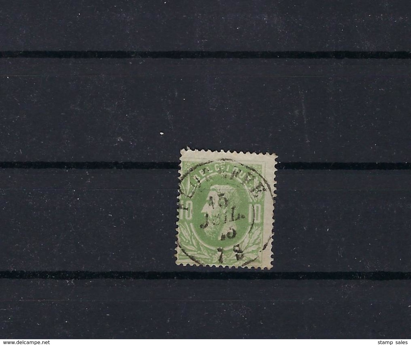 N°30 (ntz) GESTEMPELD DCa Floreffe COBA € 8,00 - 1869-1883 Leopold II