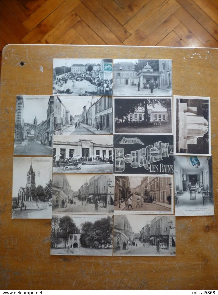 LOT 40 CARTES POSTALES ANCIENNES BOURBONNE LES BAINS HAUTE MARNE VOIR LES 2 PHOTOS - Bourbonne Les Bains