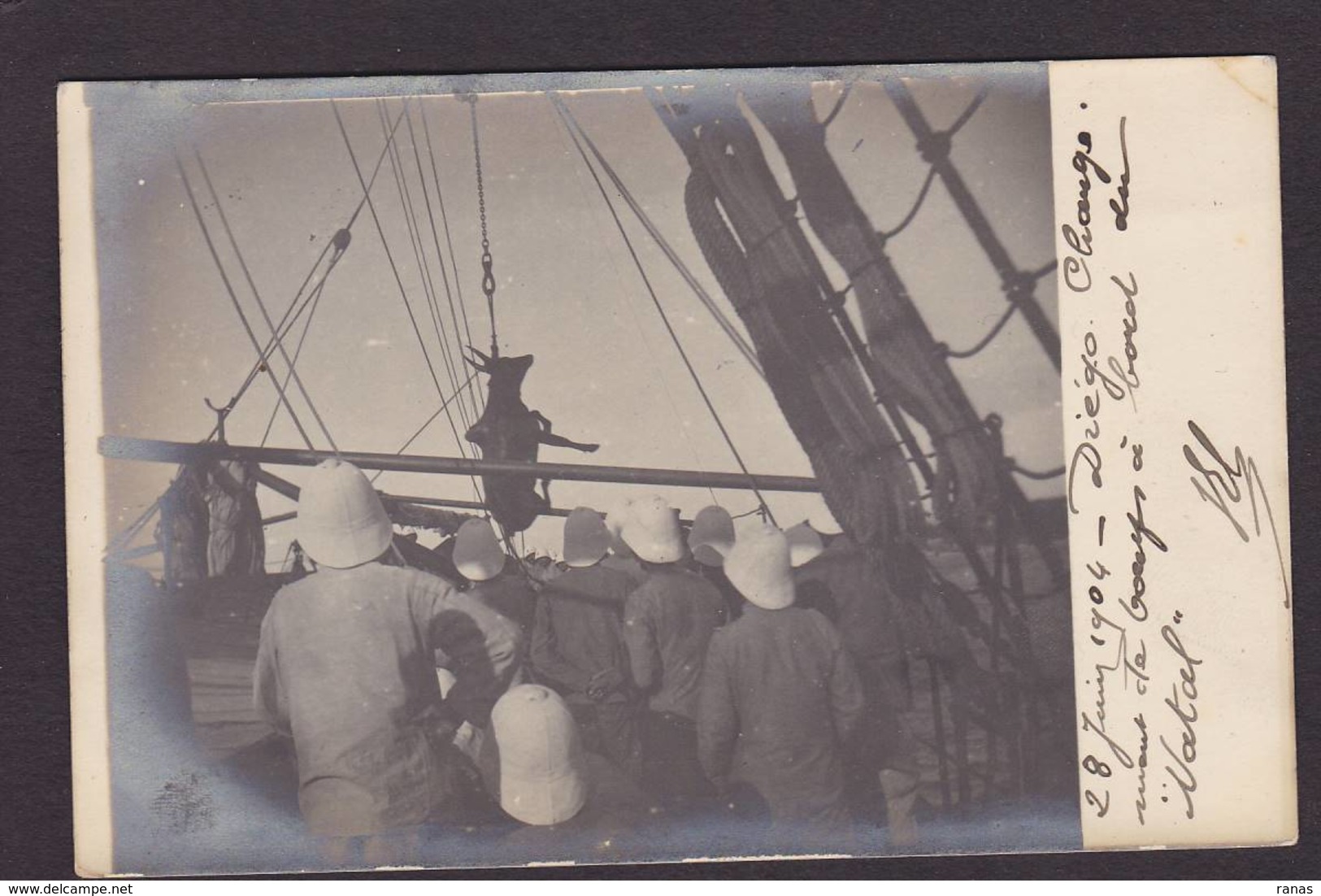 CPA Madagascar Afrique Noire écrite Carte Photo RPPC Métier - Madagaskar