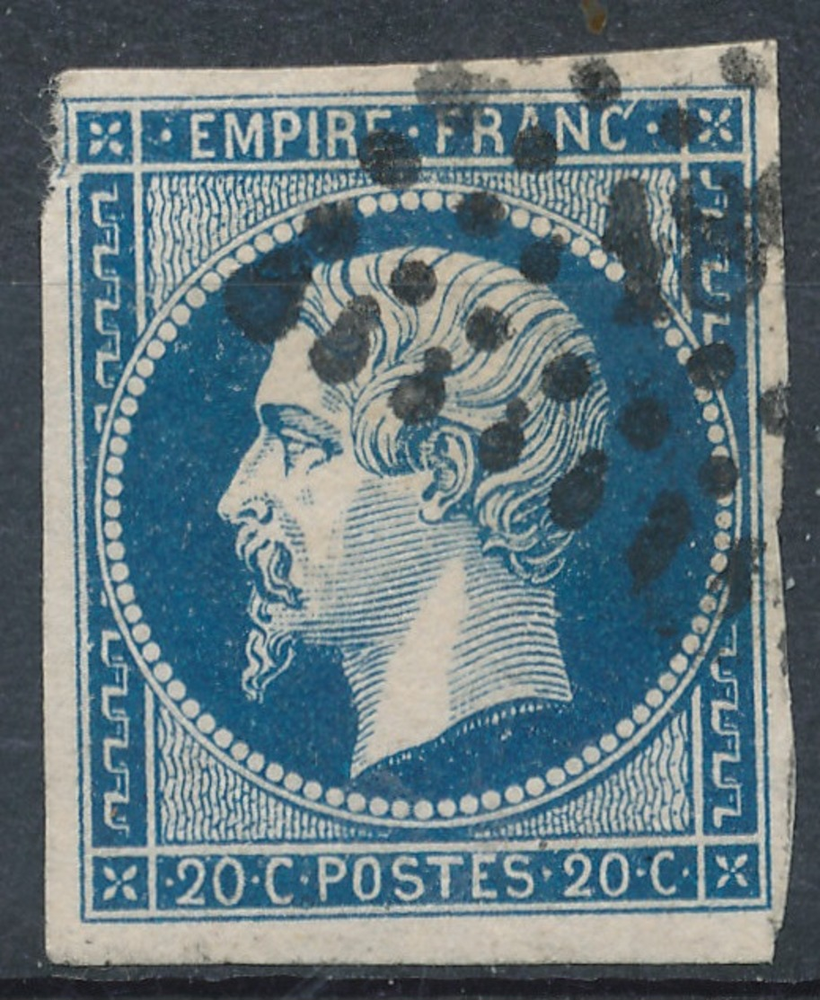N°14 PANNEAU G.1. VARIETE MARQUEE AU VERSO. - 1853-1860 Napoléon III