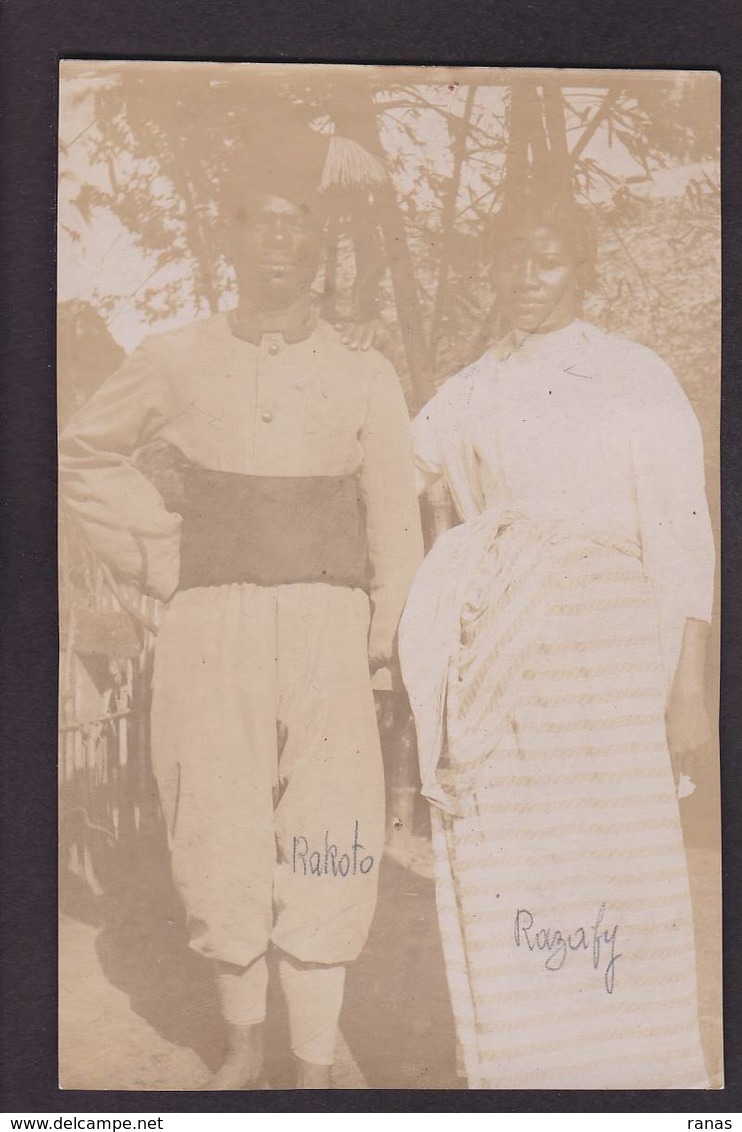 CPA Madagascar Afrique Noire Carte Photo RPPC Type Photo - Madagaskar