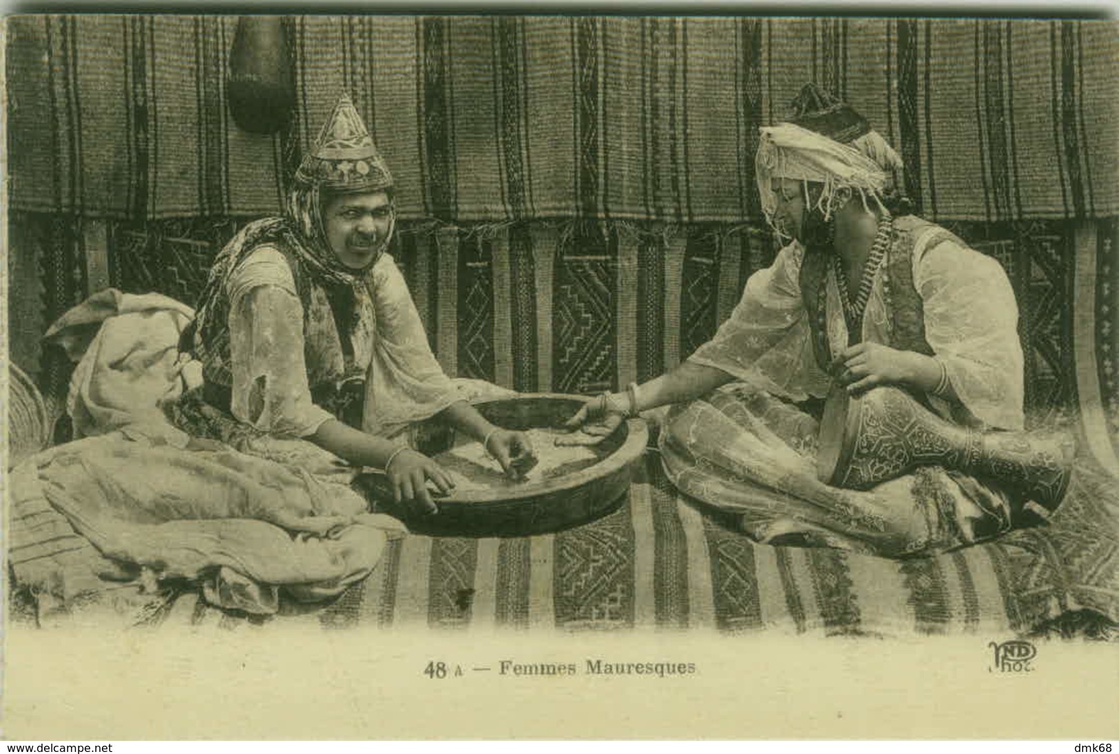 AFRICA - MAURITANIA - FEMMES MAURESQUES - EDIT ND PHOTO - 1910s  (7199) - Mauritania