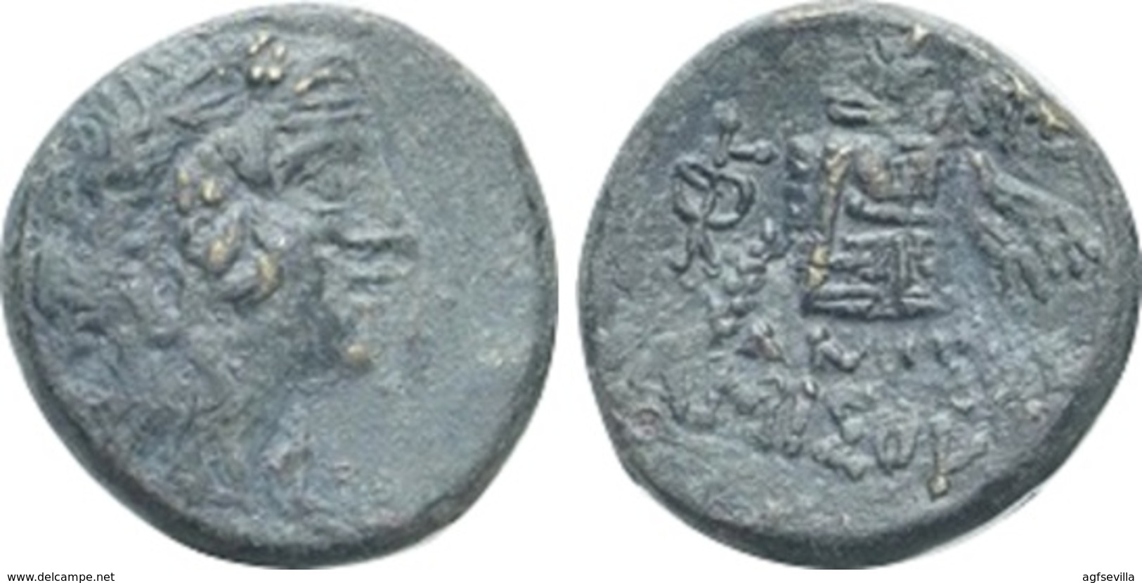 GRECIA ANTIGUA. REINO DE PONTOS. CIUDAD DE AMISOS. 120 Ac. GREEK COIN - Griegas