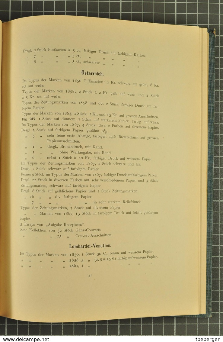 Schroeder, Martin, Kurzgefasste Beschreibung Der Essays - Sammlung, Beschrieben Von A. Reinheimer, Leipzig 1903 (1594) - Manuali