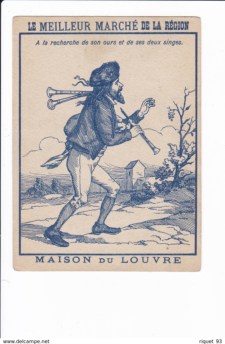 Lot 11 images- Le Meilleur Marché de la Région. MAISON DU LOUVRE ( état voir scans)