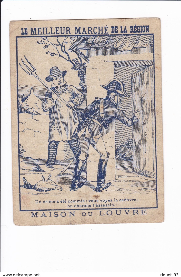 Lot 11 images- Le Meilleur Marché de la Région. MAISON DU LOUVRE ( état voir scans)