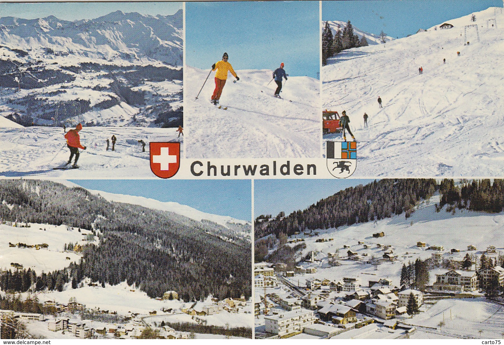 Suisse - Churwalden Mit Dem Skigebiet Von Pradaschier - Cachet Sporthotel Krone - Churwalden