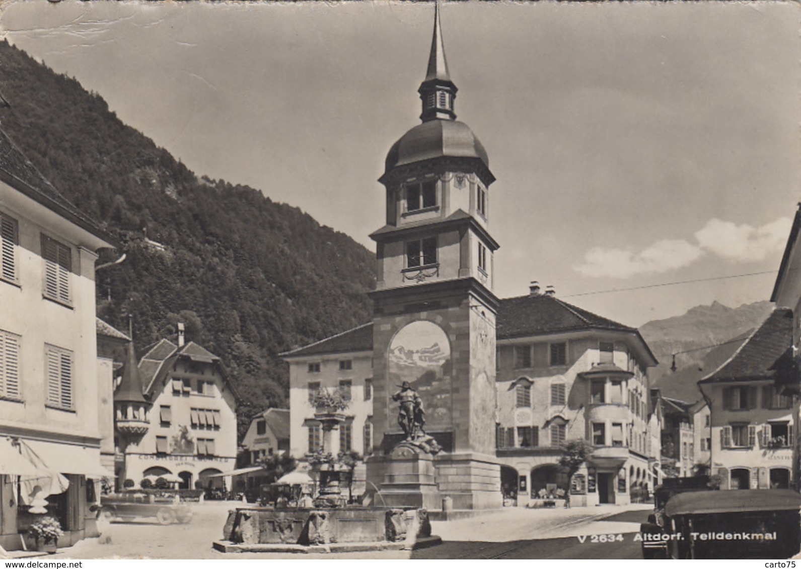 Suisse - Altdorf - Ville - Monument Tell - Altdorf