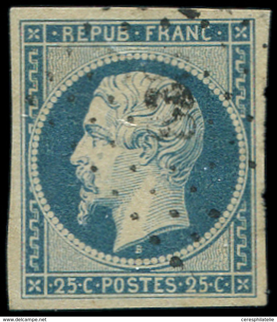 PRESIDENCE - 10   25c. Bleu, Obl. PC, TB/TTB - 1852 Louis-Napoléon