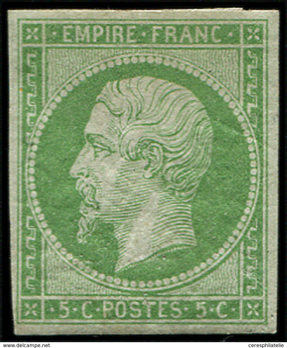 * EMPIRE NON DENTELE - 12    5c. Vert, TB - 1853-1860 Napoleon III