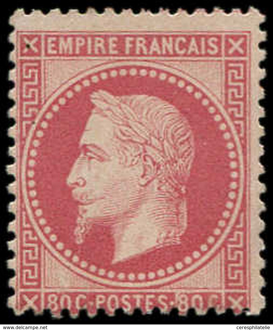 ** EMPIRE LAURE - 32   80c. Rose, TB - 1863-1870 Napoléon III Lauré