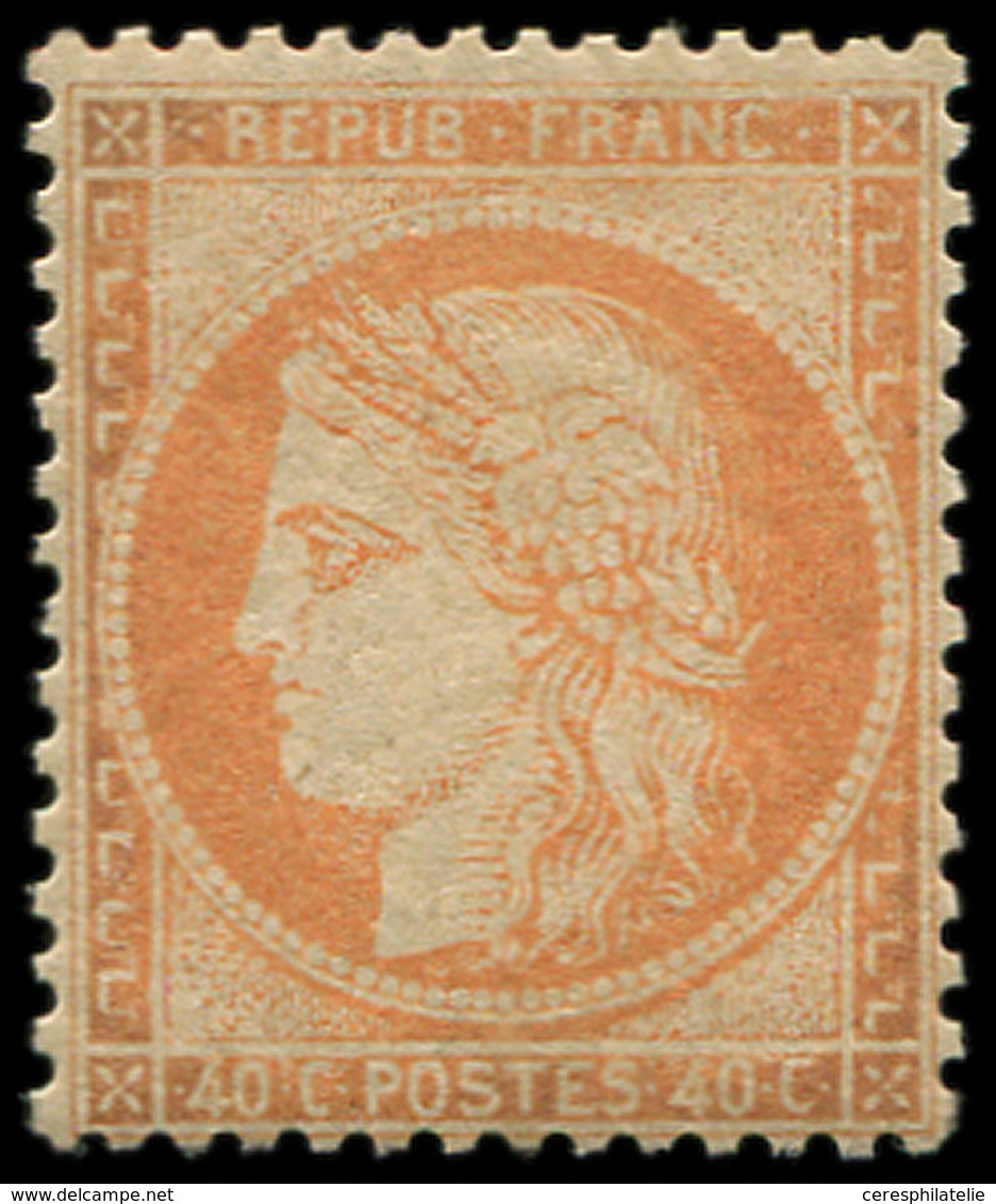 * SIEGE DE PARIS - 38   40c. Orange, Bien Centré Et TB - 1870 Siege Of Paris