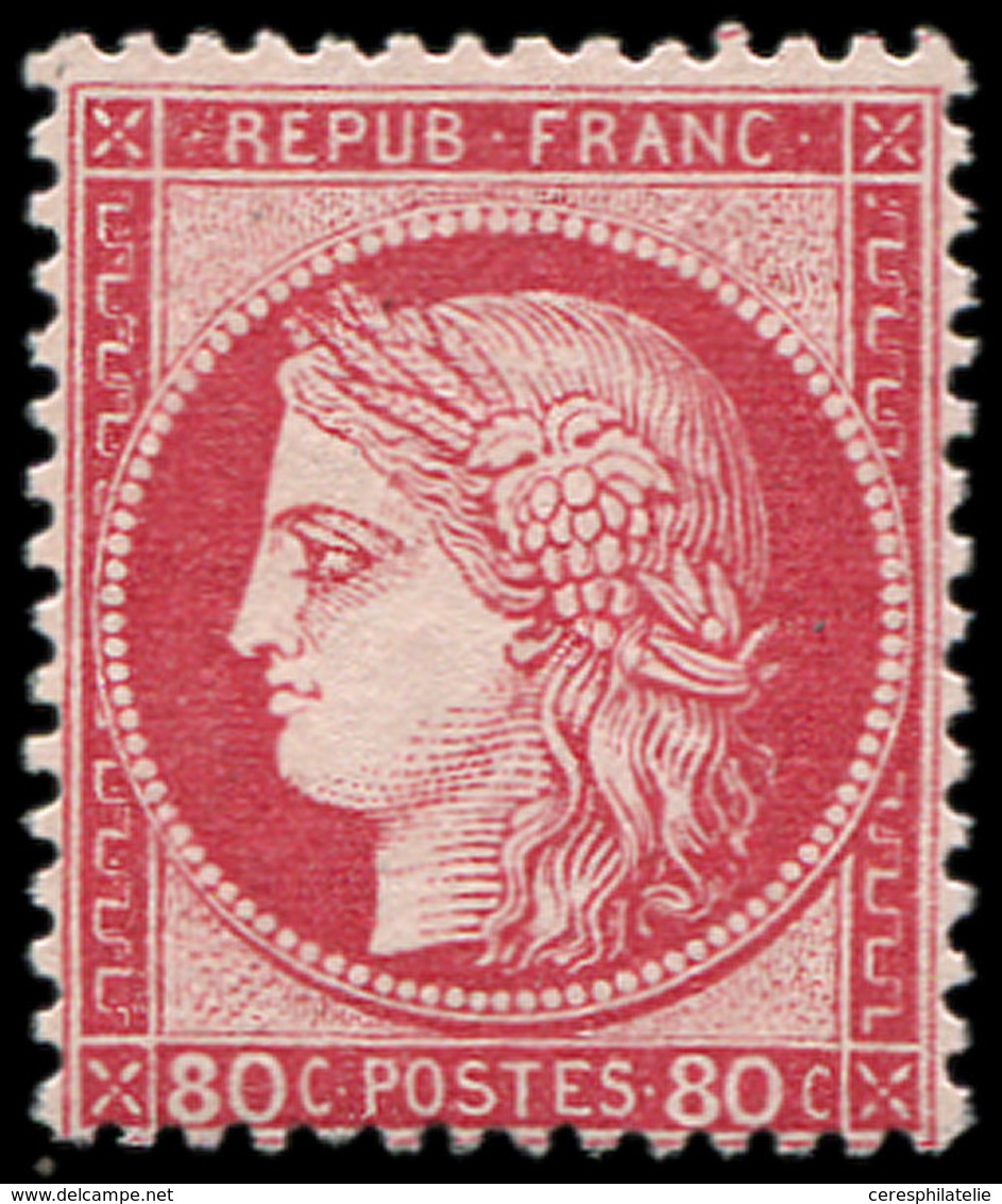 * CERES DENTELE - 57   80c. Rose, Bon Centrage, Fraîcheur Postale, TB/TTB - 1871-1875 Ceres