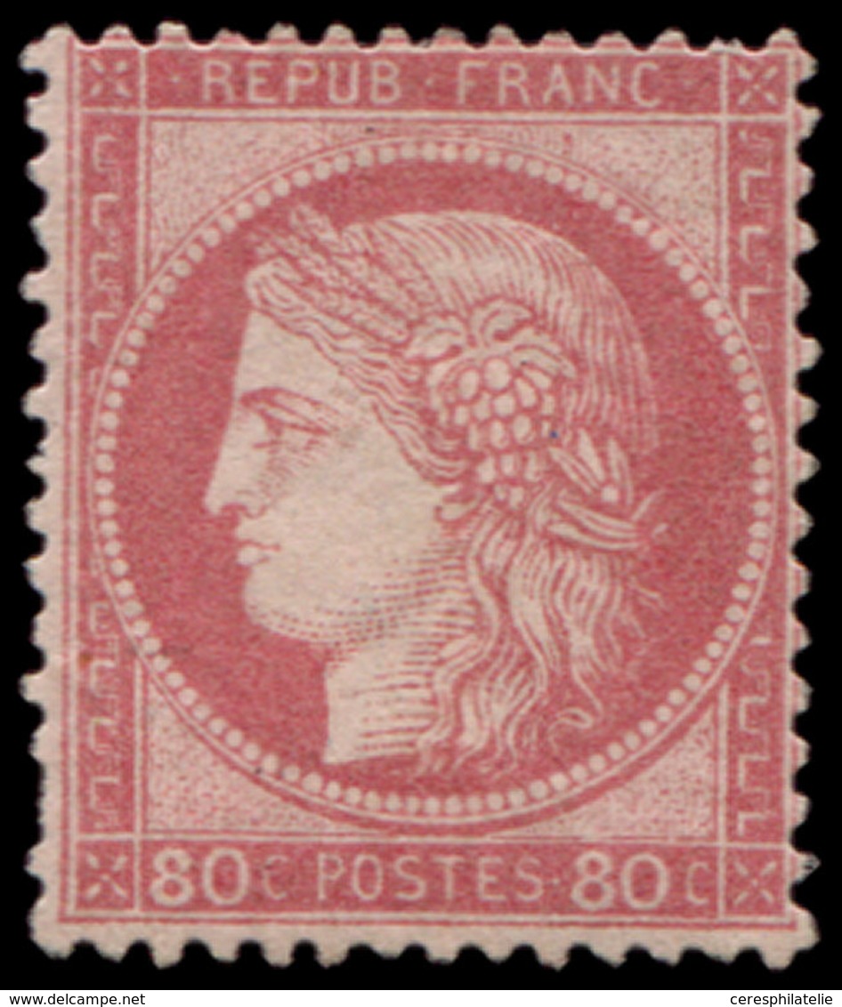 * CERES DENTELE - 57   80c. Rose, Forte Ch., B/TB. J - 1871-1875 Cérès