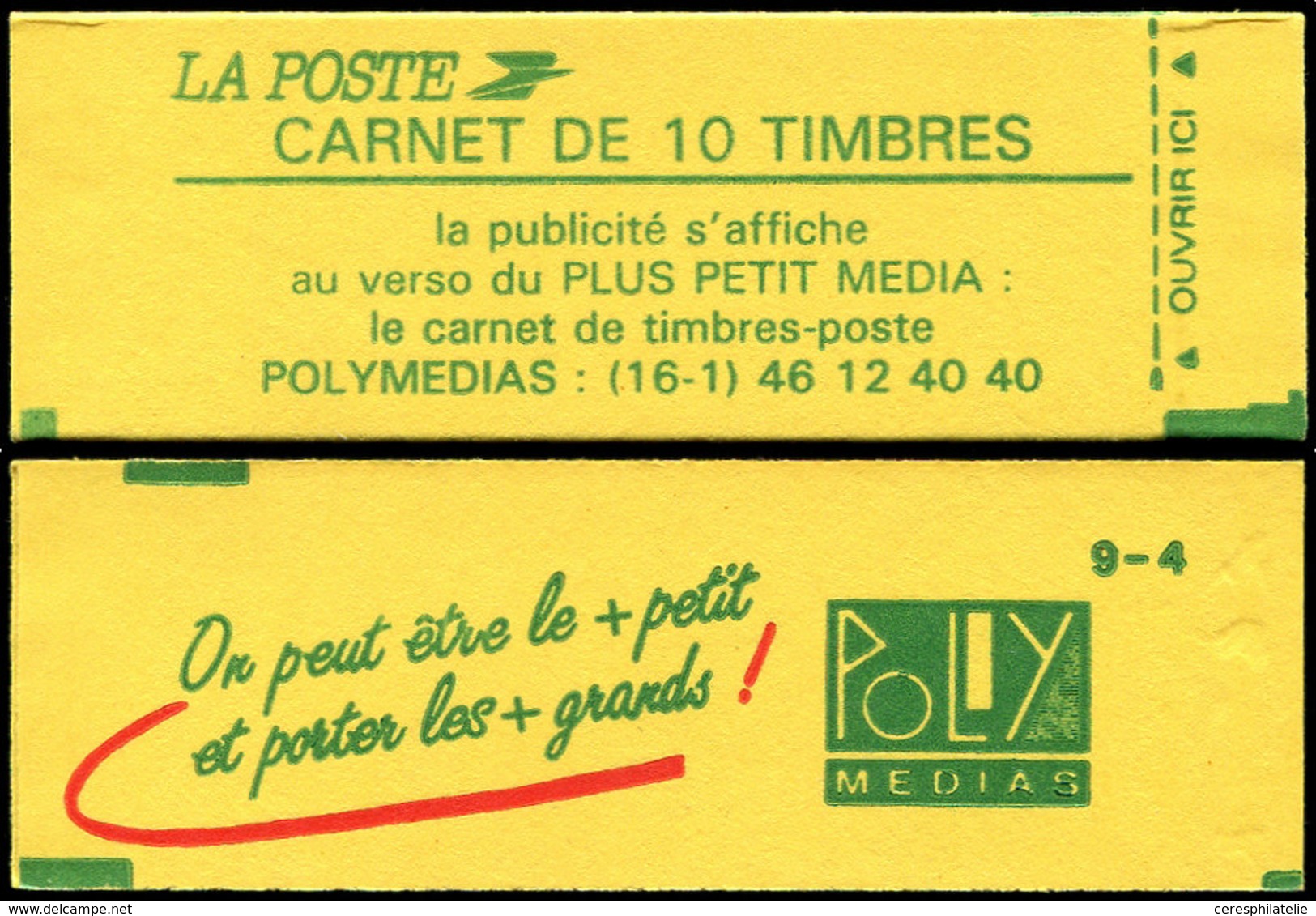 CARNETS (N° Yvert) - 2614-C12   Sans Timbres, POLYMEDIA, Conf. 9-4, TB - Other & Unclassified