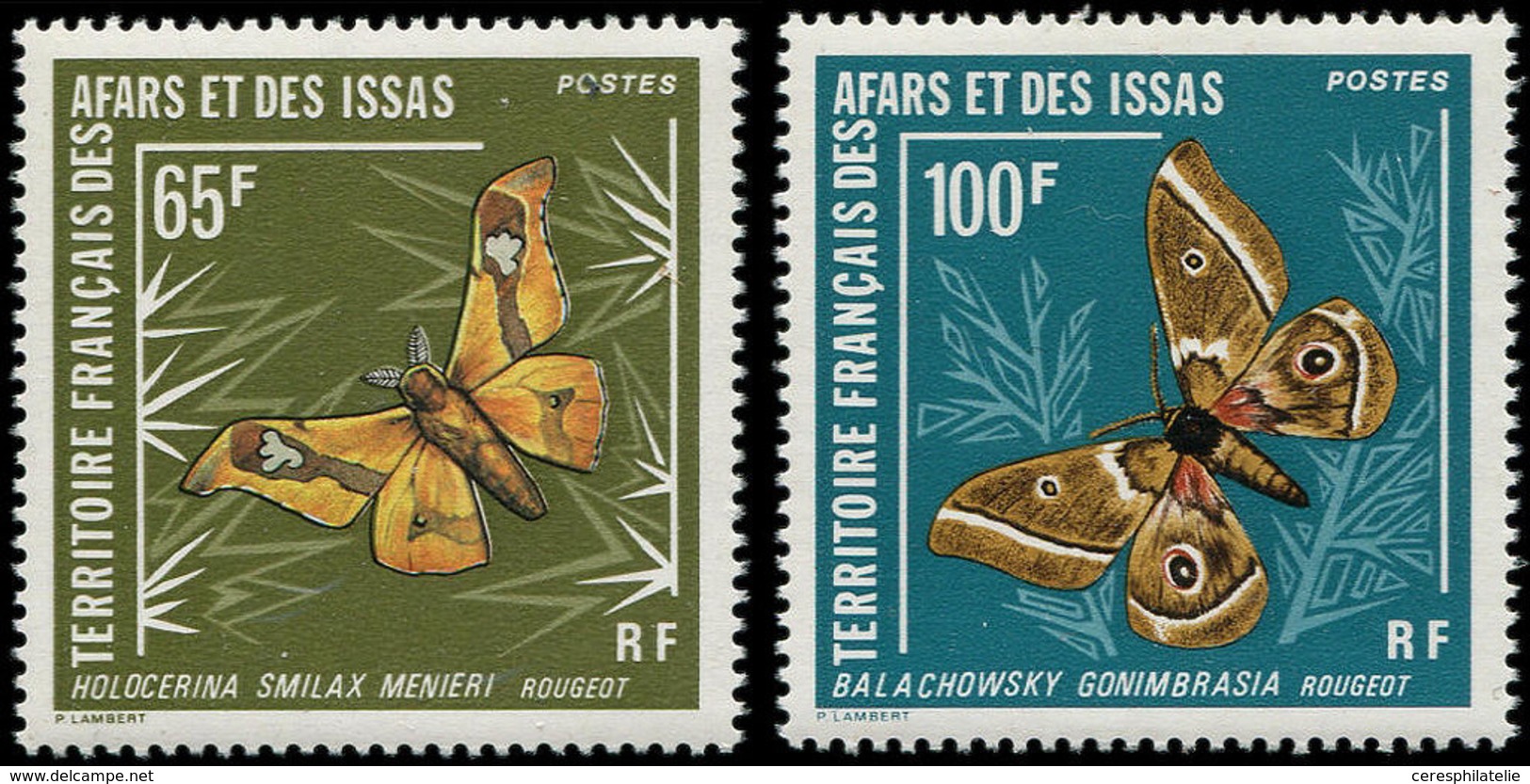 ** AFARS ET ISSAS 420/21 : Papillons, TB - Other & Unclassified