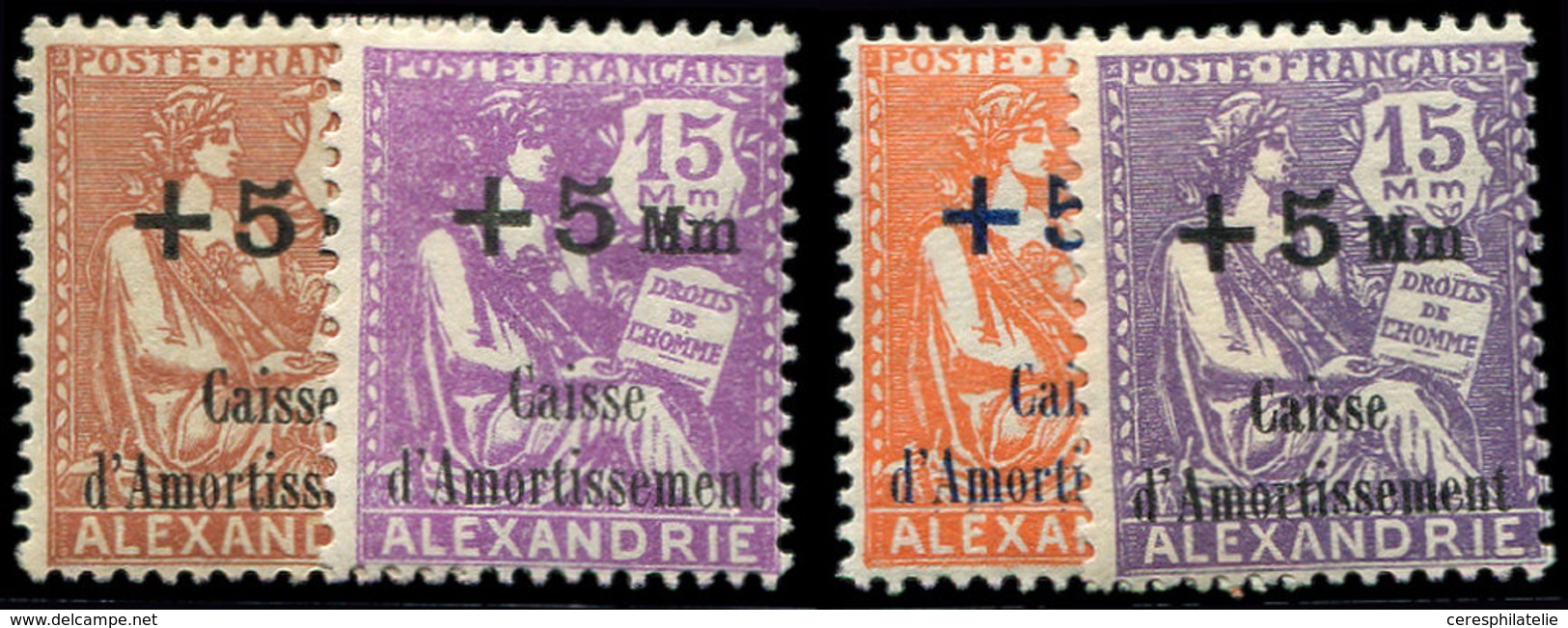 * ALEXANDRIE 81/84 : Caisse D'Amortissement, TB - Other & Unclassified
