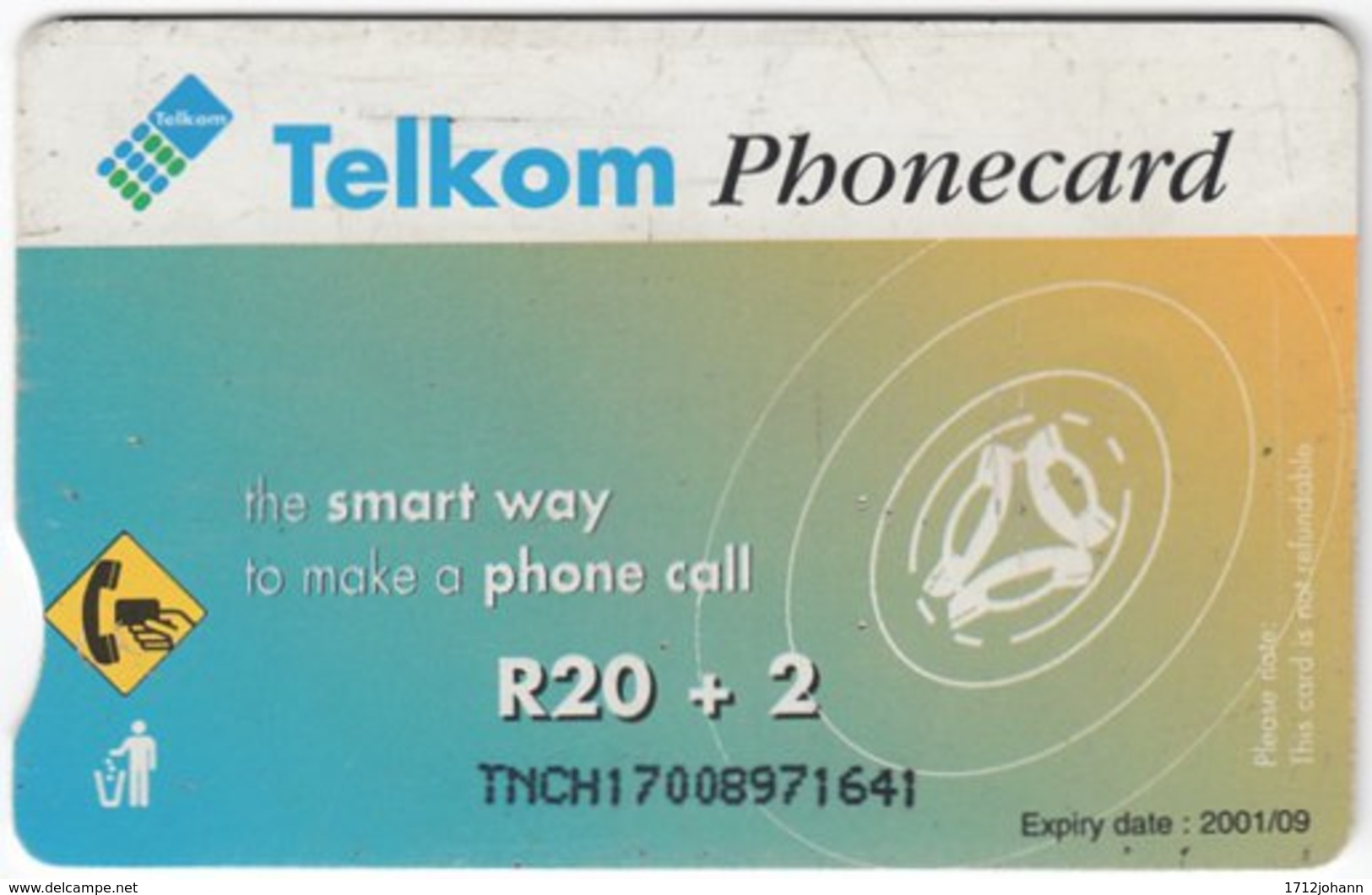 SOUTH AFRICA A-609 Chip Telkom - Used - Südafrika