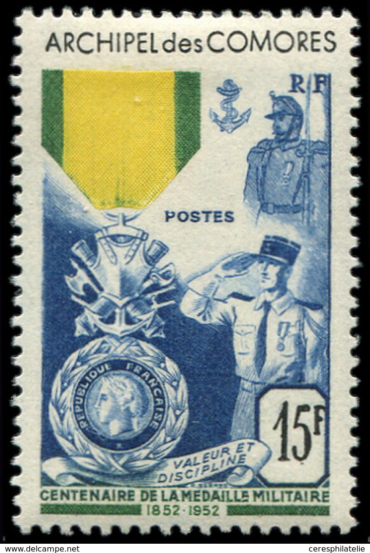 * COMORES 12 : Médaille Militaire, TB - Other & Unclassified