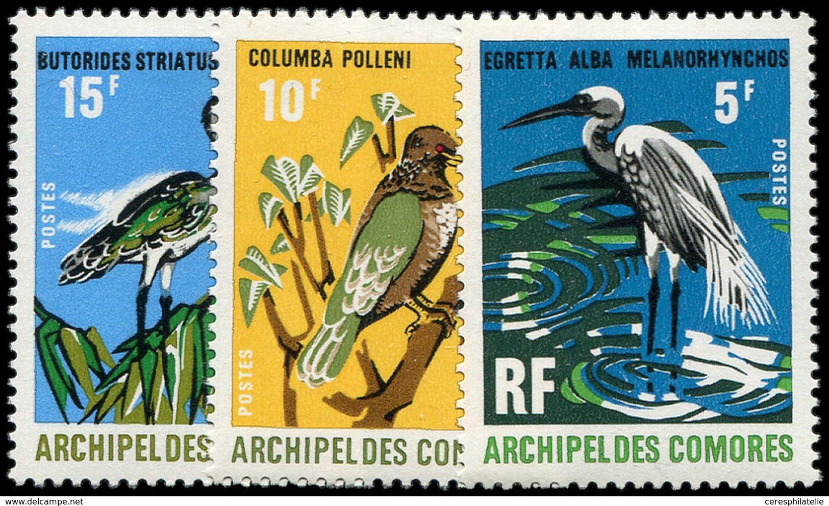 * COMORES 63/68 : Oiseaux, TB - Other & Unclassified