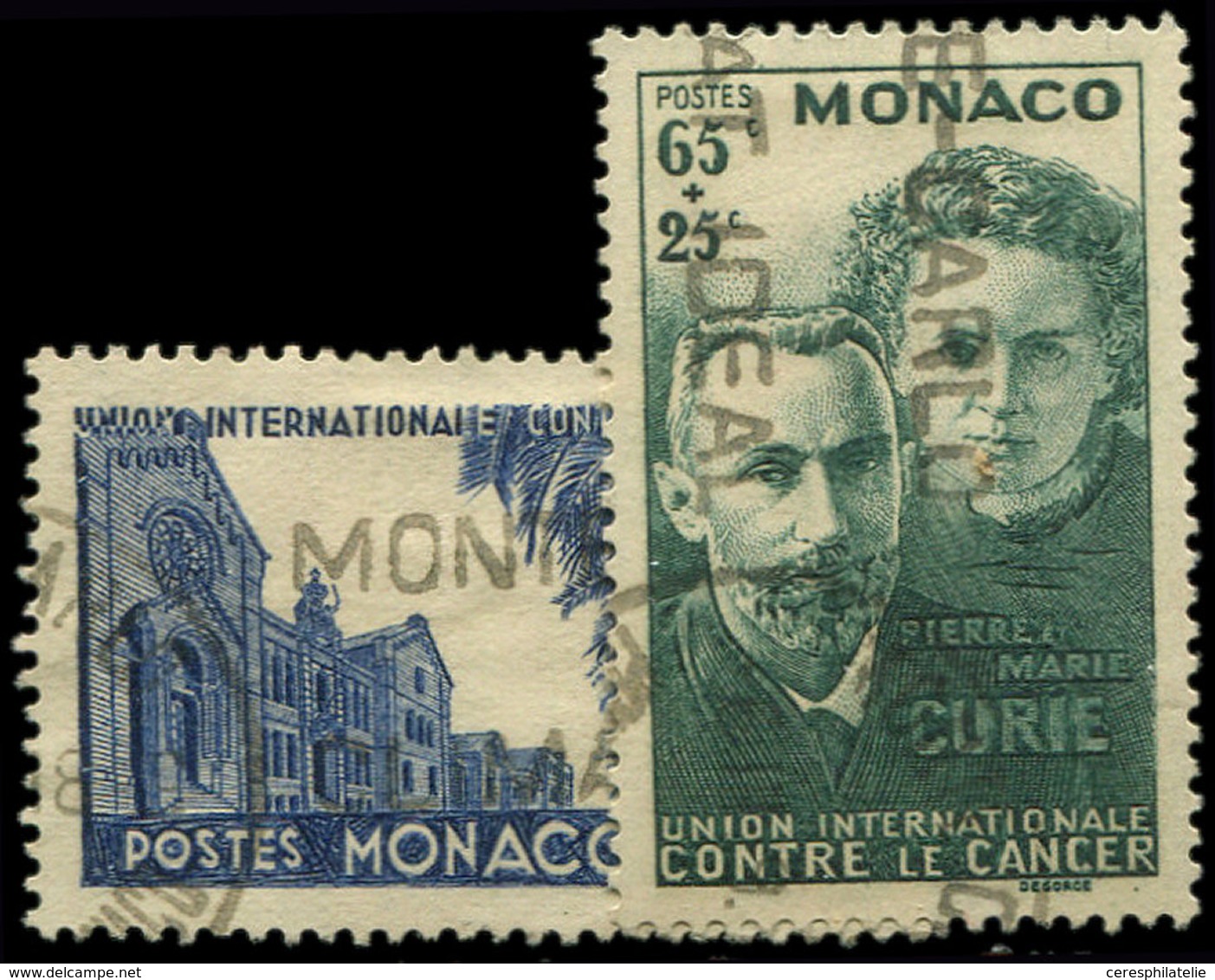 MONACO 167/68 : La Paire, TB - Unused Stamps