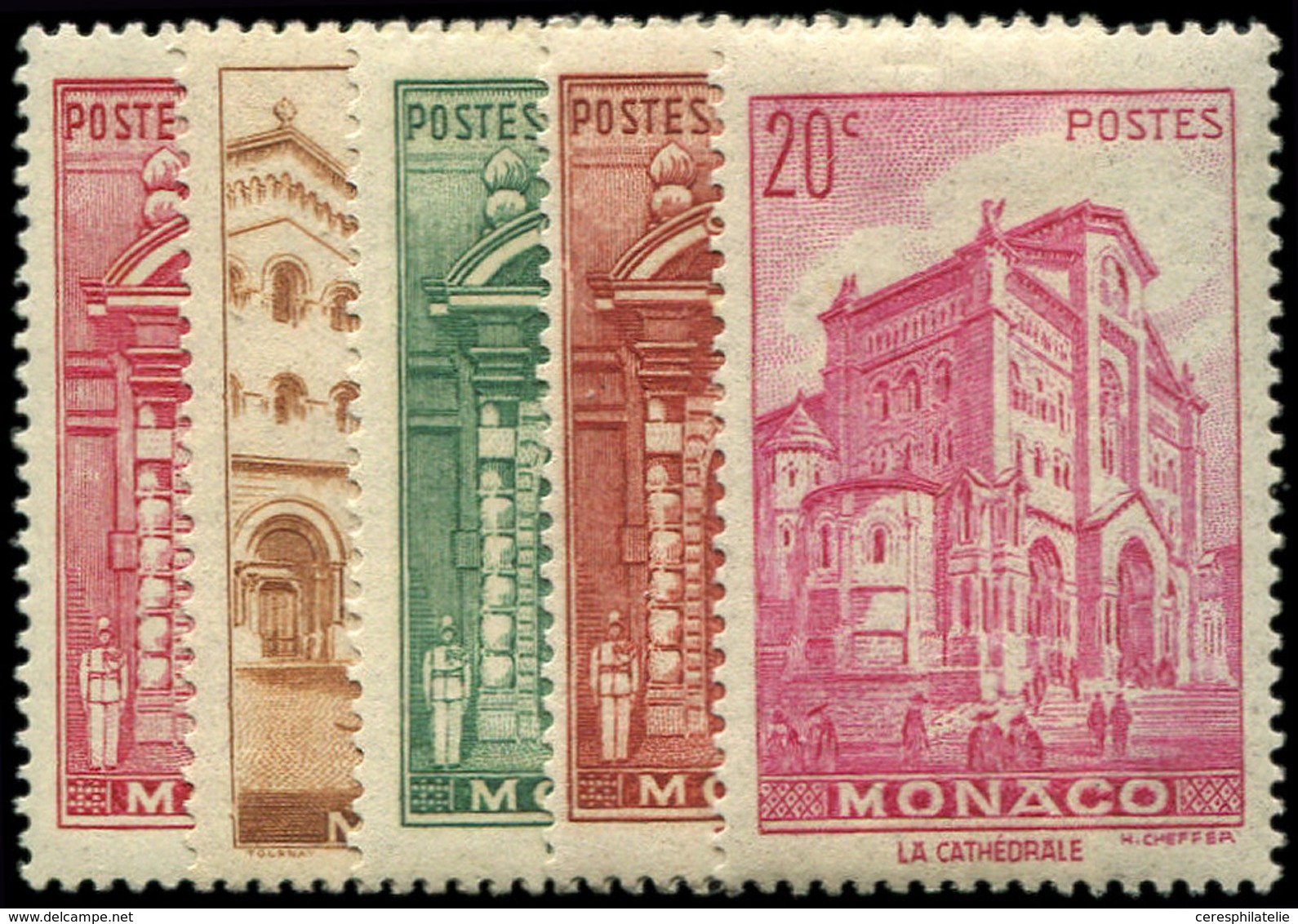 * MONACO 169/83 : Vues De La Principauté, TB - Unused Stamps