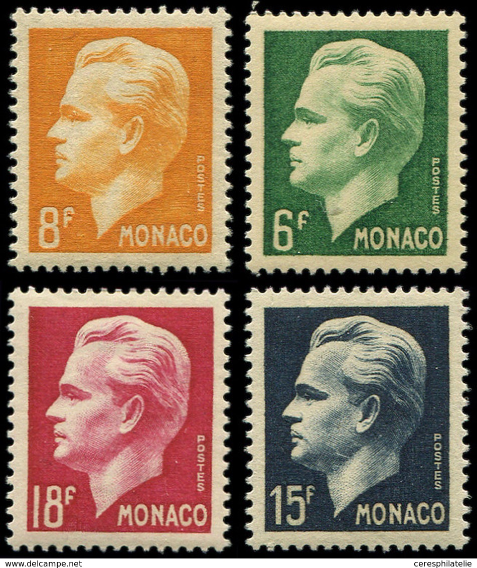 ** MONACO 365/68 : Rainier III, TB - Unused Stamps