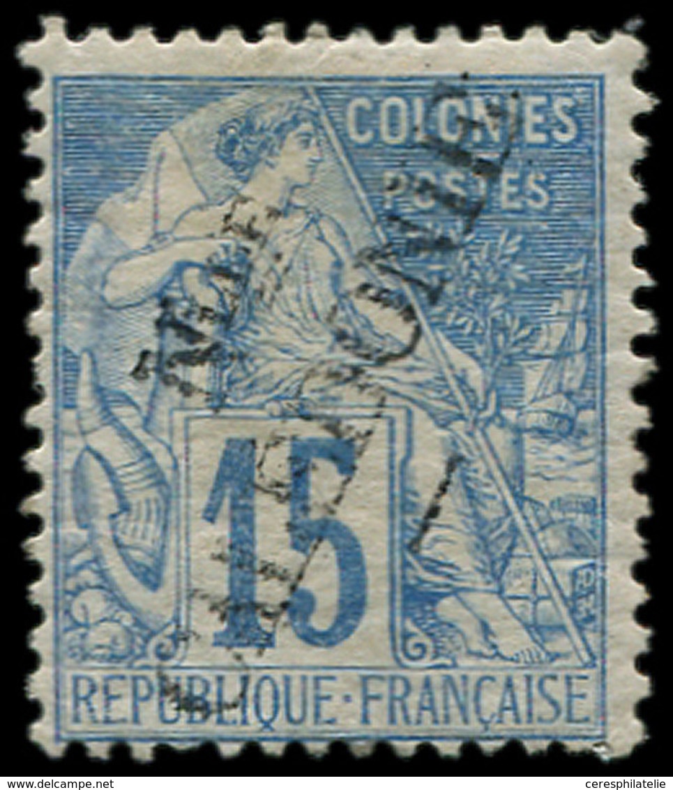 * NOUVELLE CALEDONIE 26 : 15c. Bleu, TB - Unused Stamps