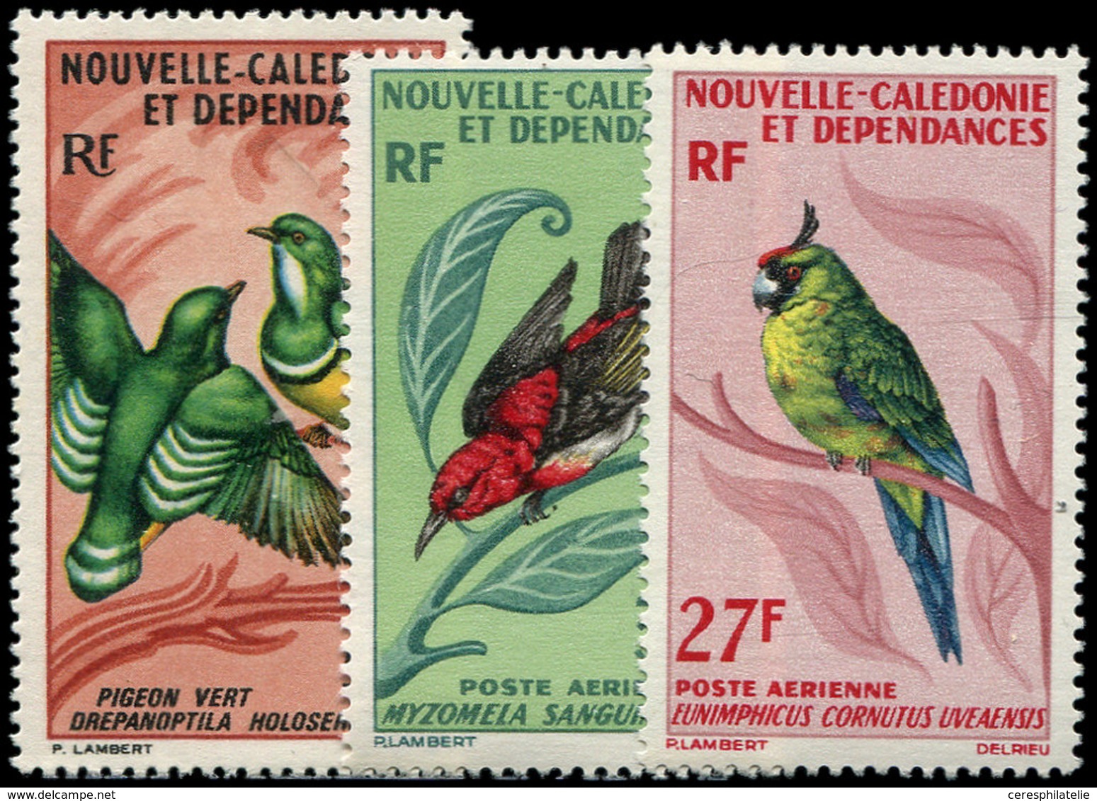 ** NOUVELLE CALEDONIE PA 88/90 : Oiseaux, TB - Unused Stamps