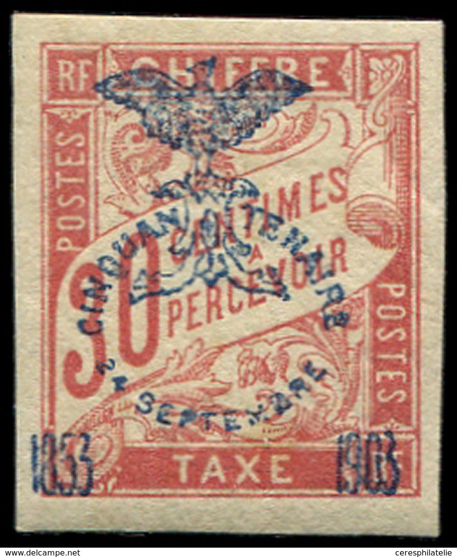 * NOUVELLE CALEDONIE Taxe 11 : 30c. Carmin, TB - Postage Due