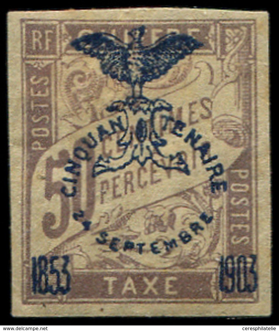 * NOUVELLE CALEDONIE Taxe 12 : 50c. Lilas, TB - Postage Due