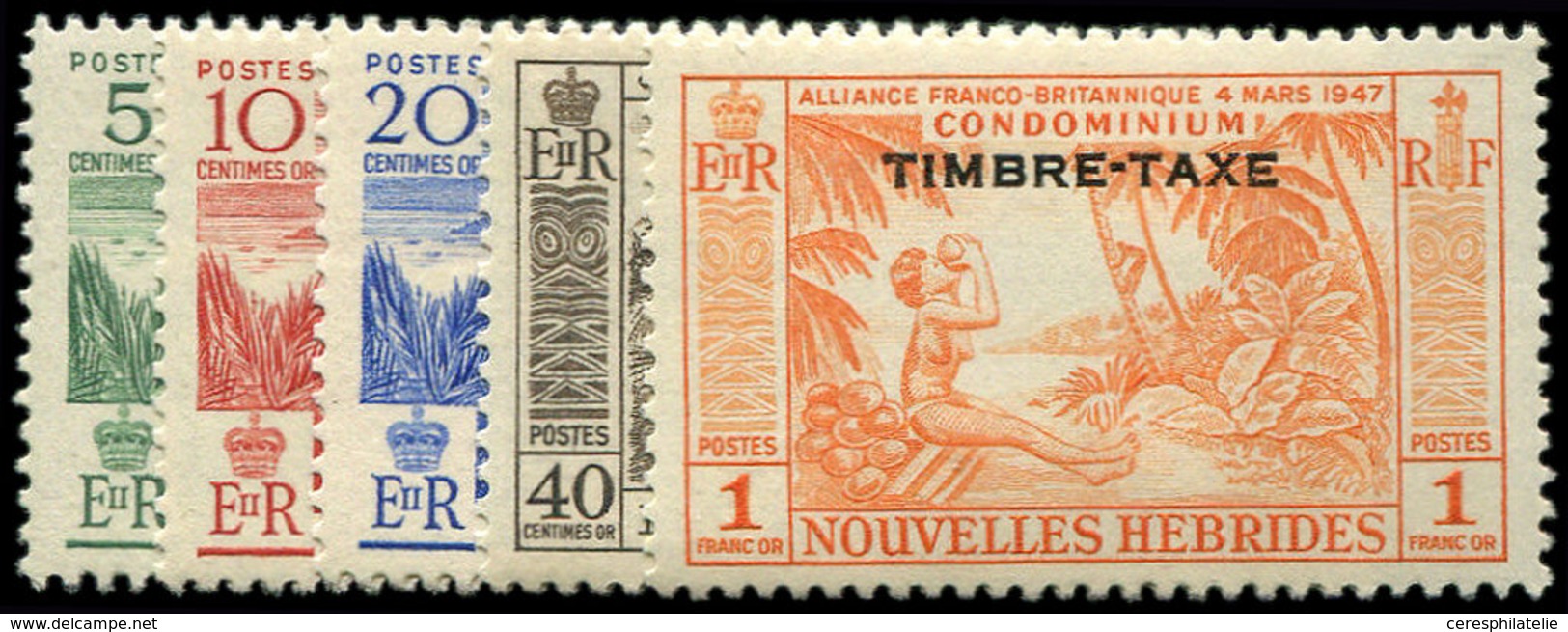 ** NOUVELLES HEBRIDES Taxe 36/40 : TB - Other & Unclassified