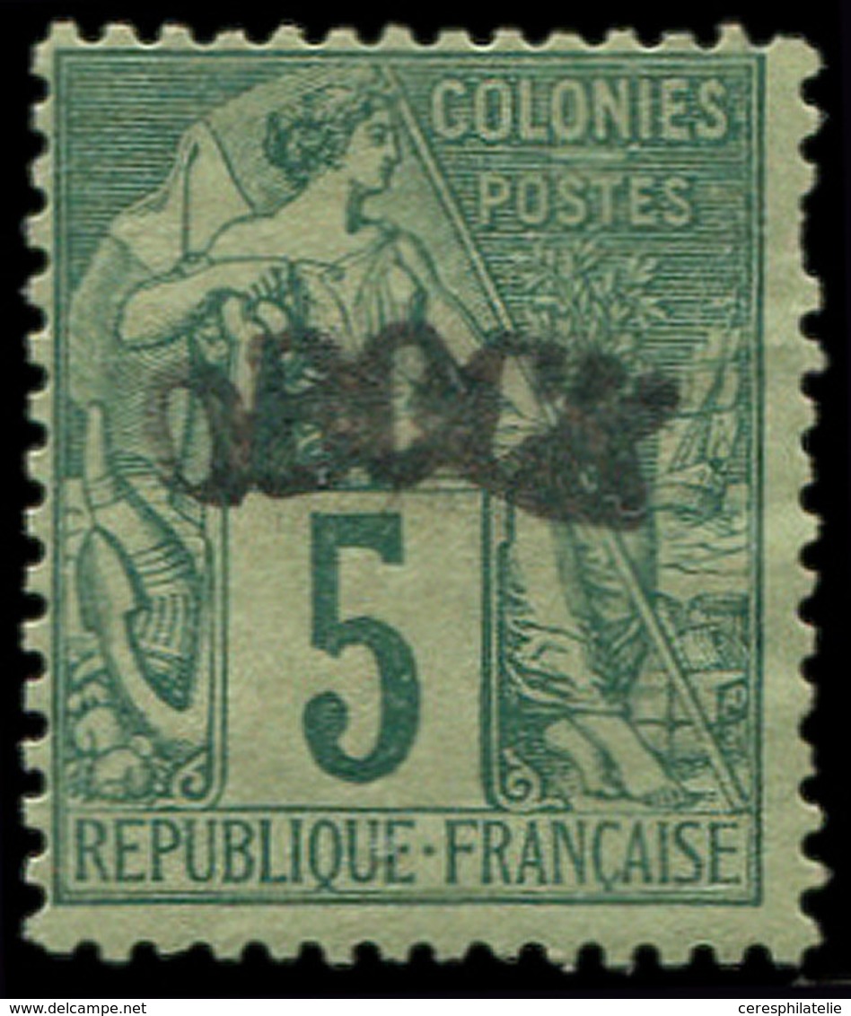 * OBOCK 4 : 5c. Vert, Un Dc, TB - Other & Unclassified