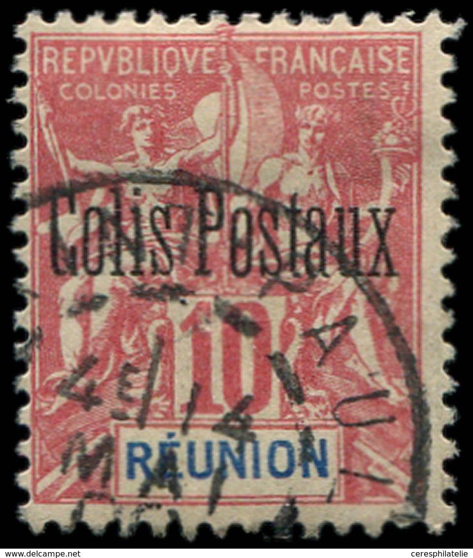 REUNION Colis Px 8 : 10c. Rouge, Obl., TB - Other & Unclassified