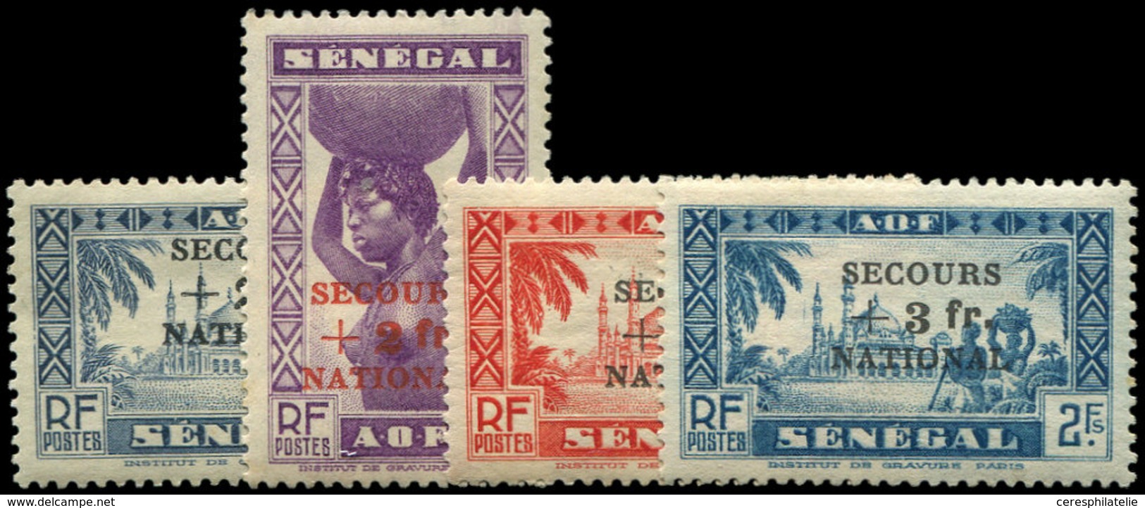 ** SENEGAL 173/76 : Secours National, TB - Other & Unclassified