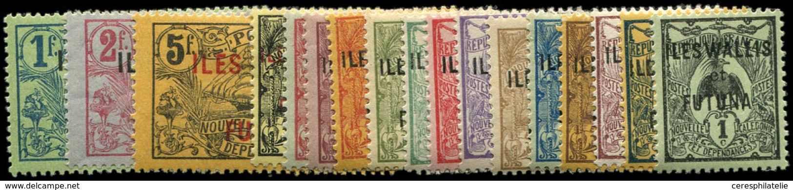 ** WALLIS ET FUTUNA 1/17 : La Série, TB - Unused Stamps