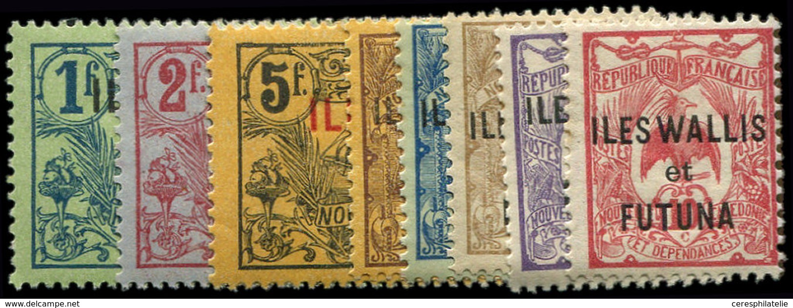 * WALLIS ET FUTUNA 1/17 : La Série, TB - Unused Stamps