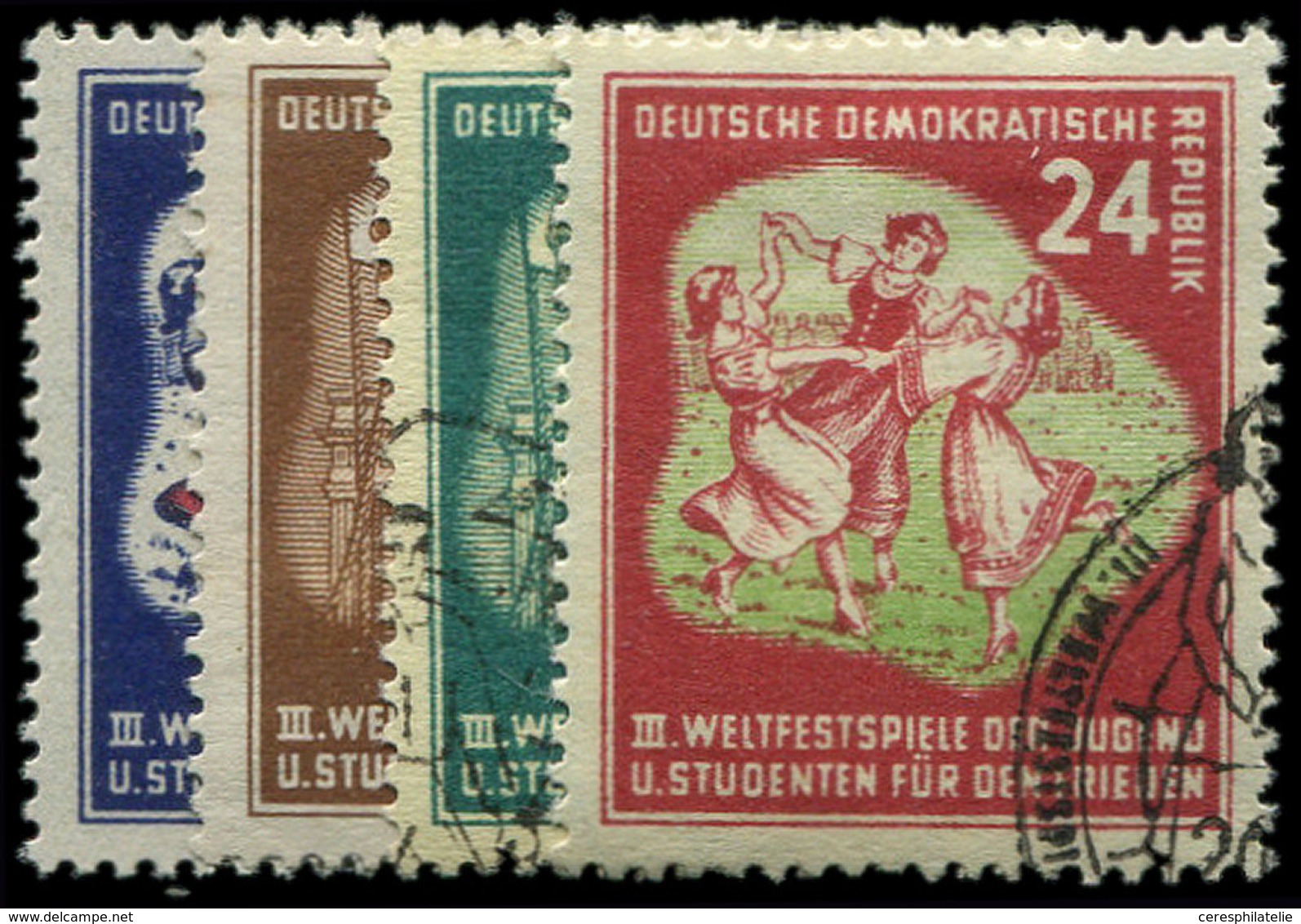 RDA 41/44 : Festival, La Série Obl., TB - Used Stamps