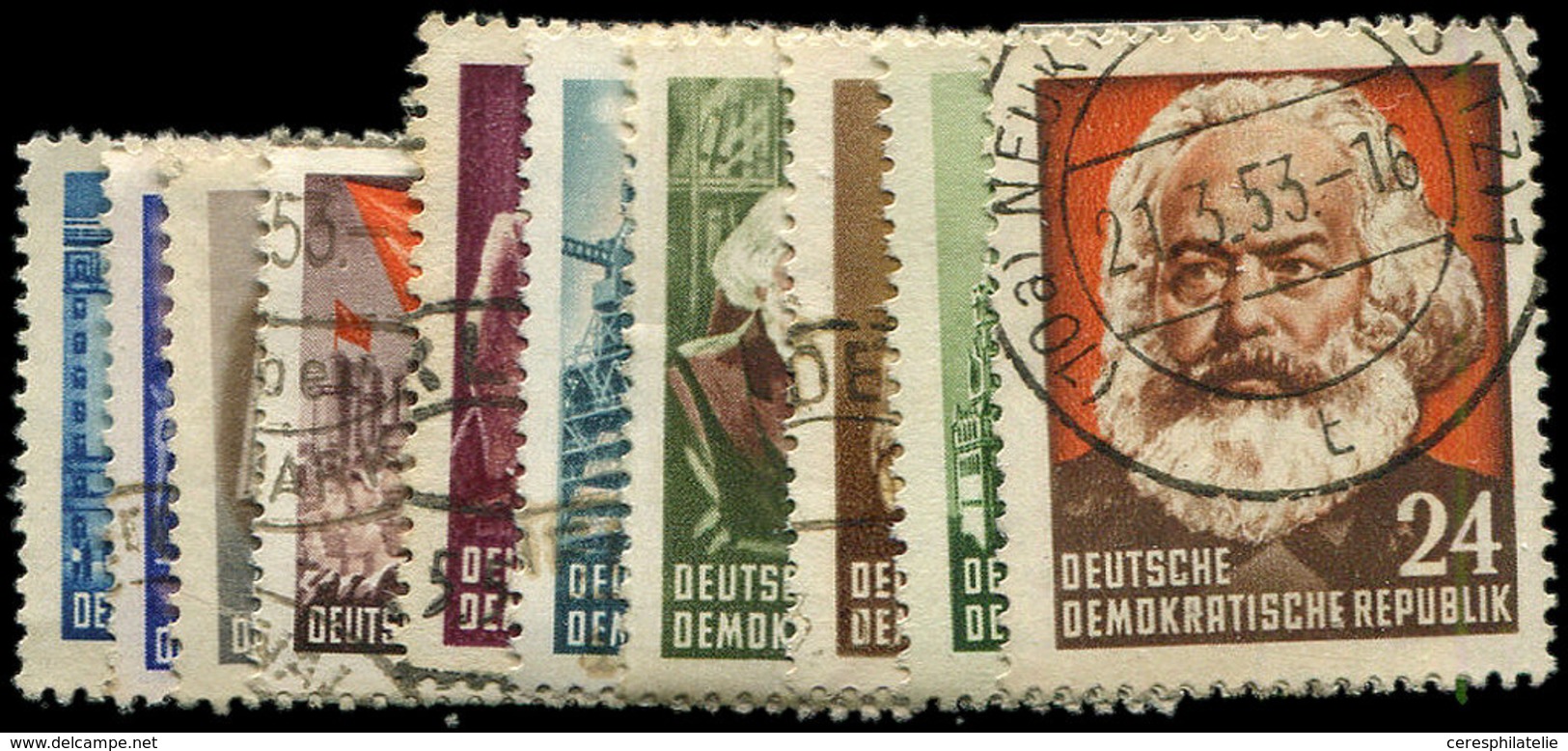 RDA 80/89 : La Série Obl., TB - Used Stamps