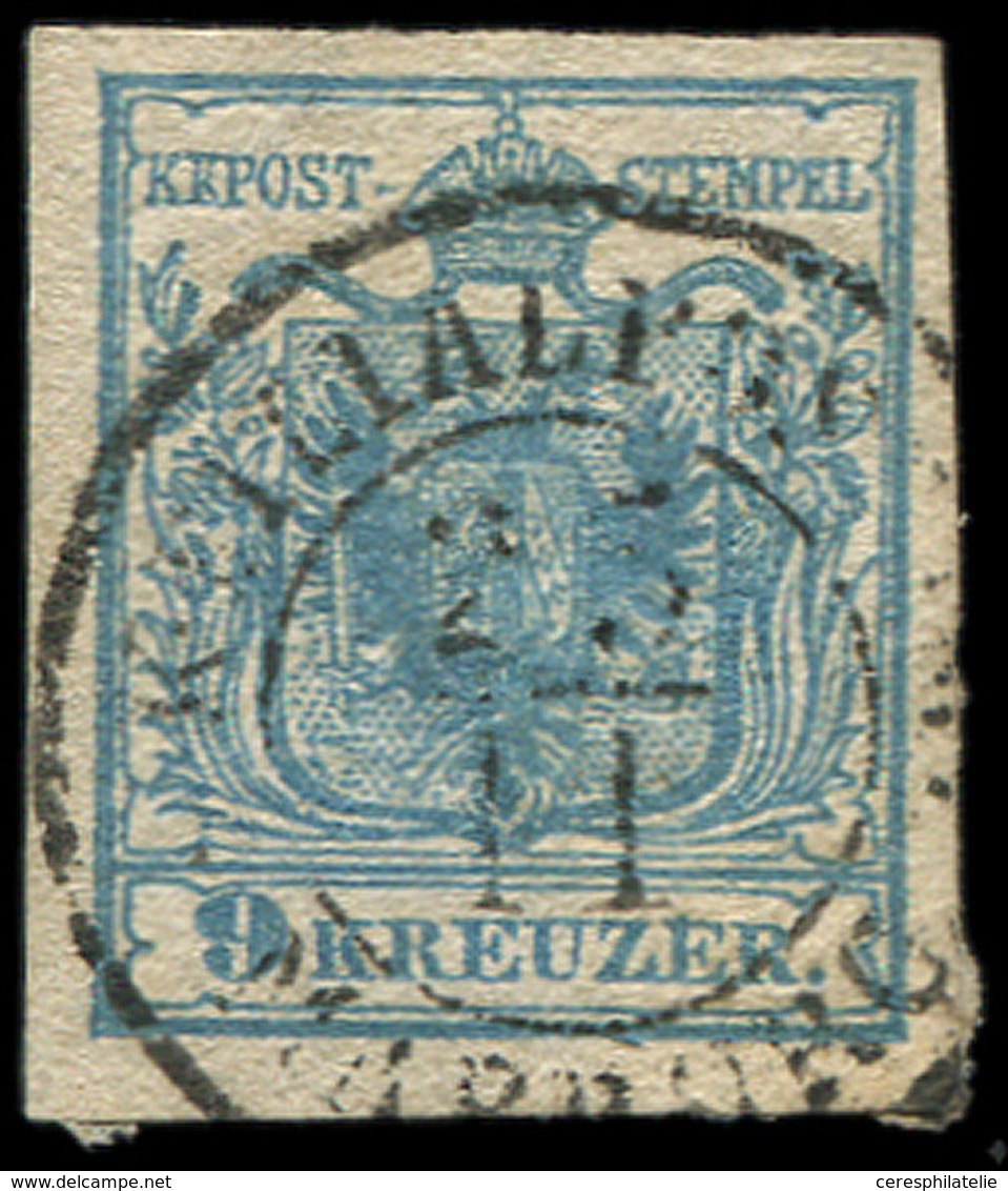 AUTRICHE 5a : 9k. Bleu, Obl. Càd K.K. FILIAL POSTAMT/MARBURG, R Et TB - Other & Unclassified