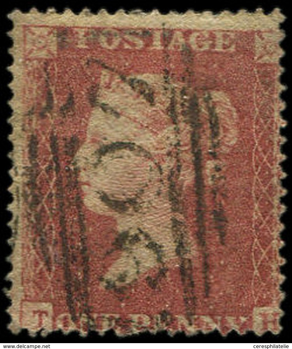 GRANDE BRETAGNE 12 : 1p. Rouge Carminé, Obl., TB - Used Stamps