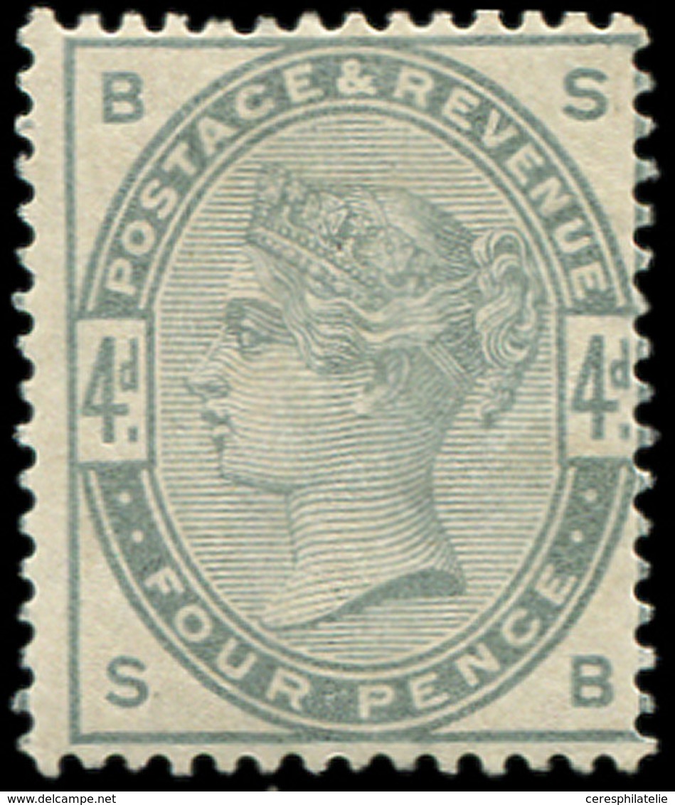 * GRANDE BRETAGNE 81 : 4p. Vert, Infime Ch., TB. C - Used Stamps